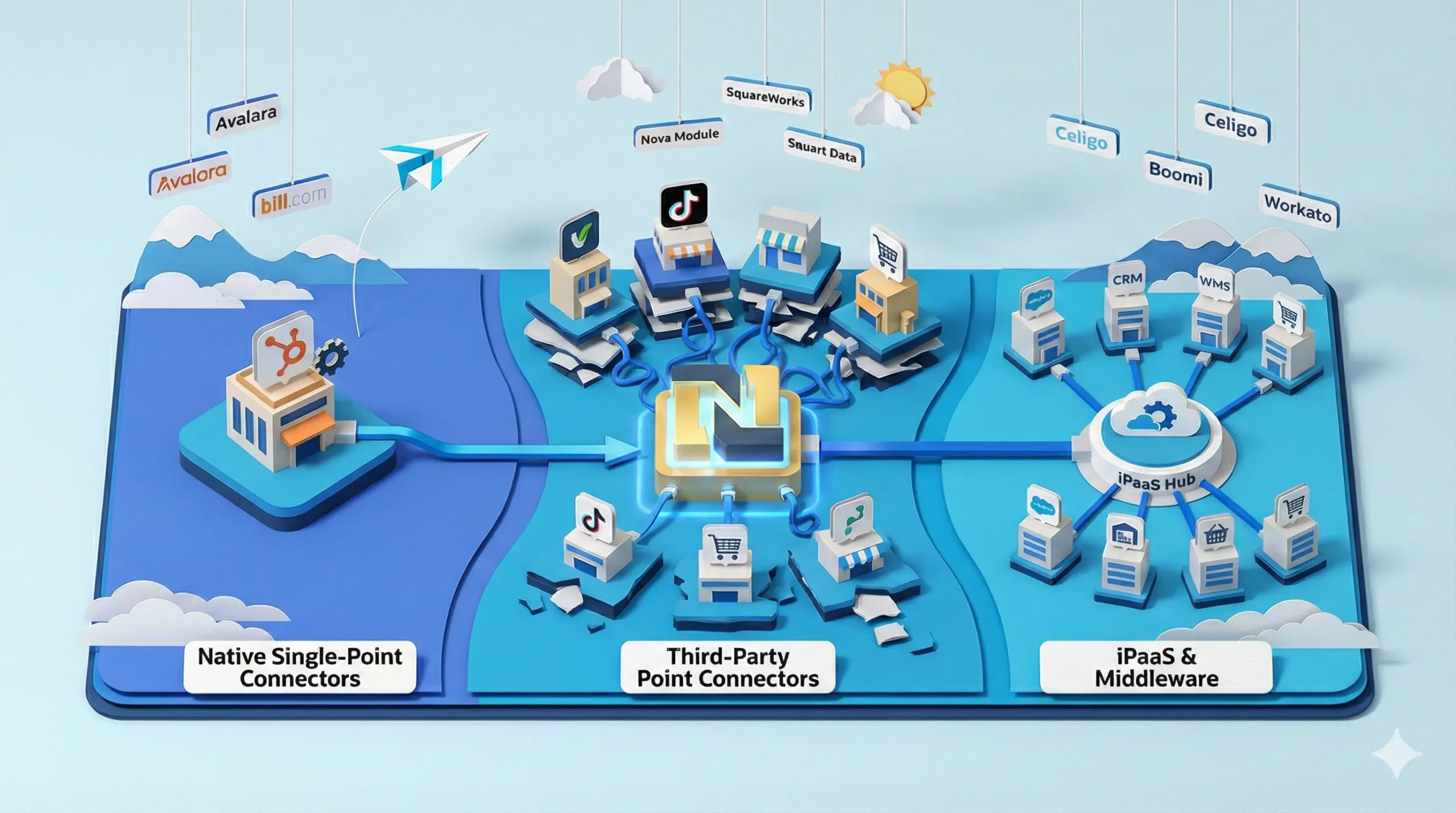 Comparison of leading NetSuite Integration Platform architectures and tools