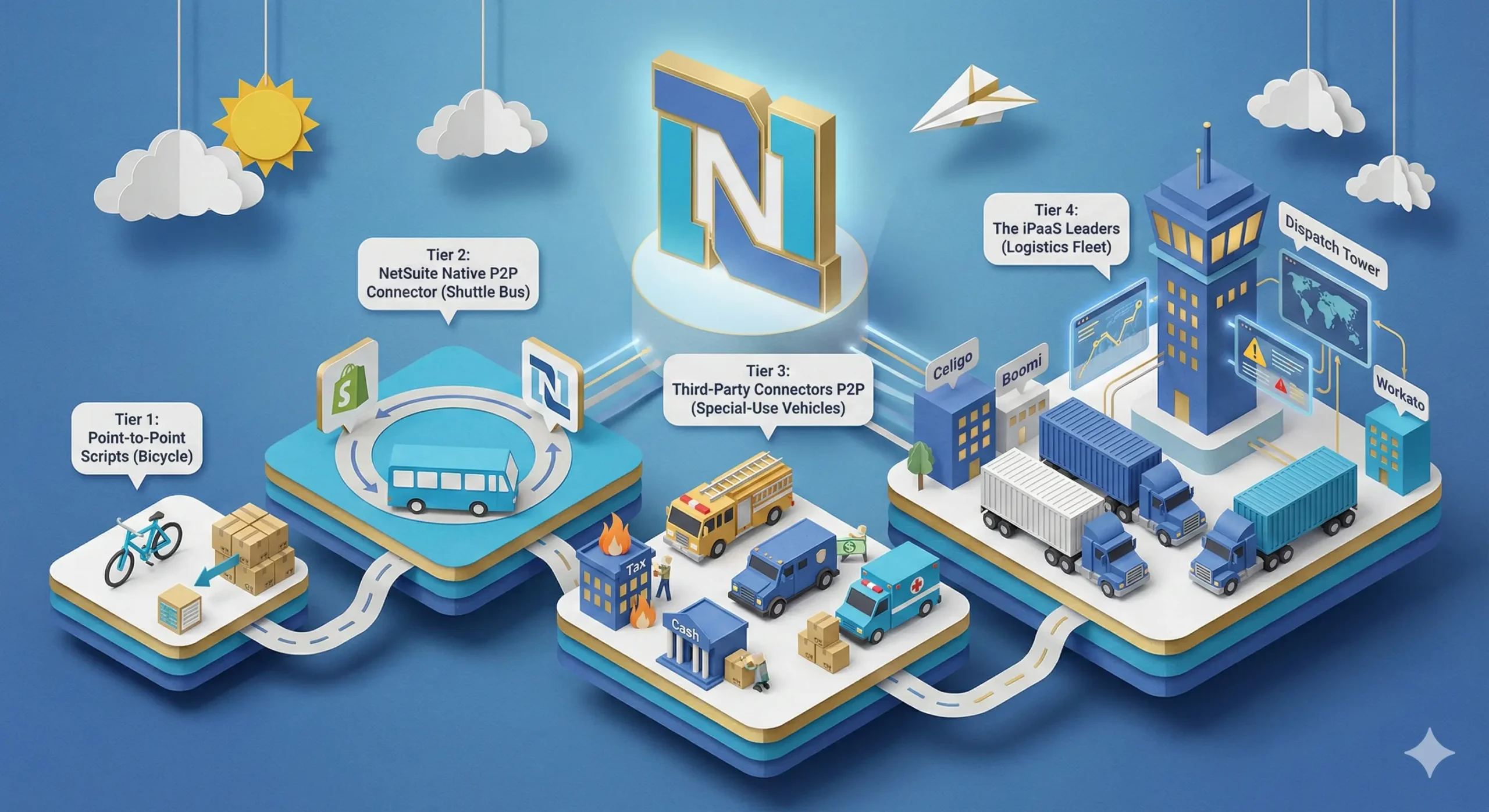 NetSuite Integration Software Landscape and Comparison Chart